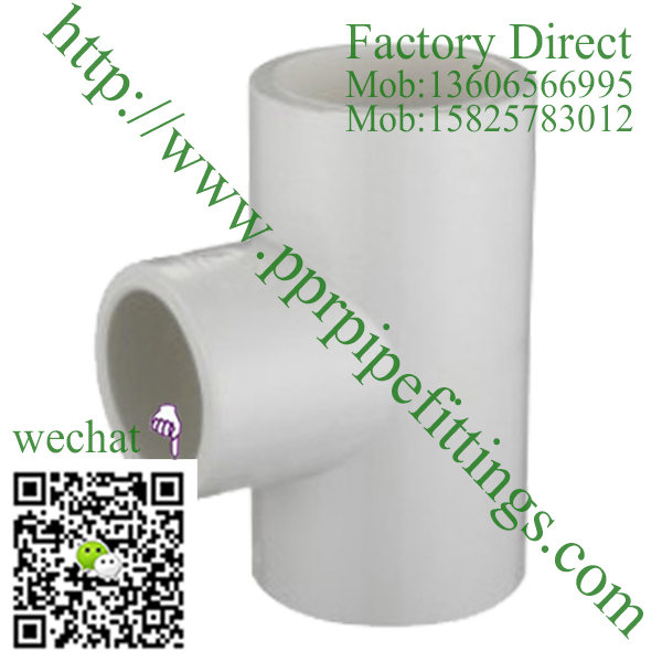 ASTM SCH 40 PVC fittings REDUCING TEE