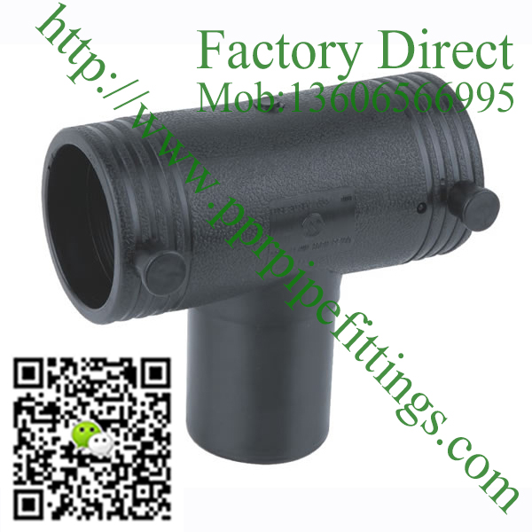 HDPE Electro Fusion Equal Tee Pipe Fittings