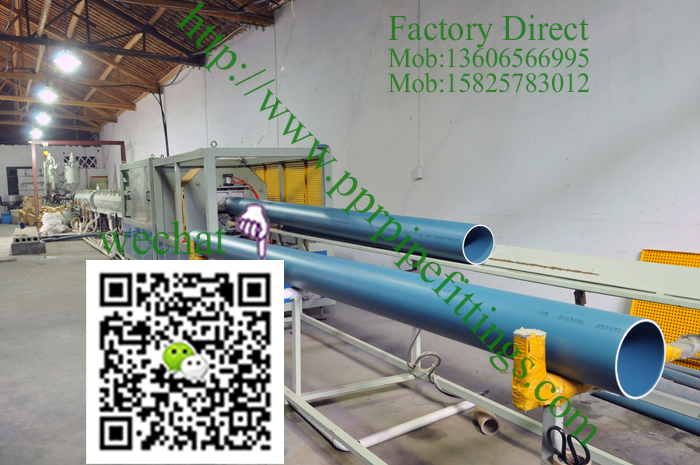 PP silent pipe protruding production line