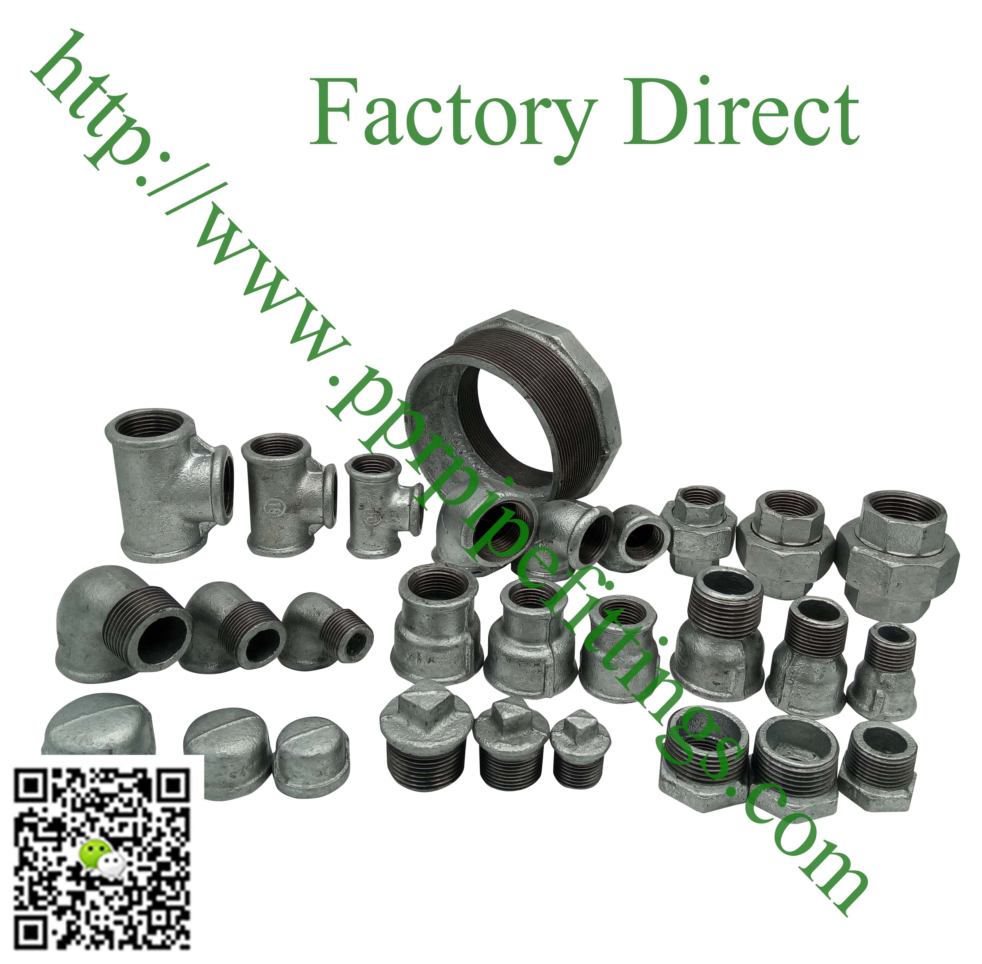 hot dipped beaded cast iron fittings
