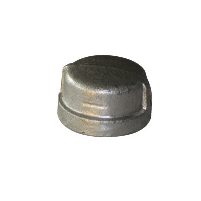 hot dipped banded galvanized iron end cap
