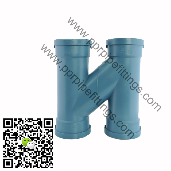 pp silent drainage pipe fittings H pipe