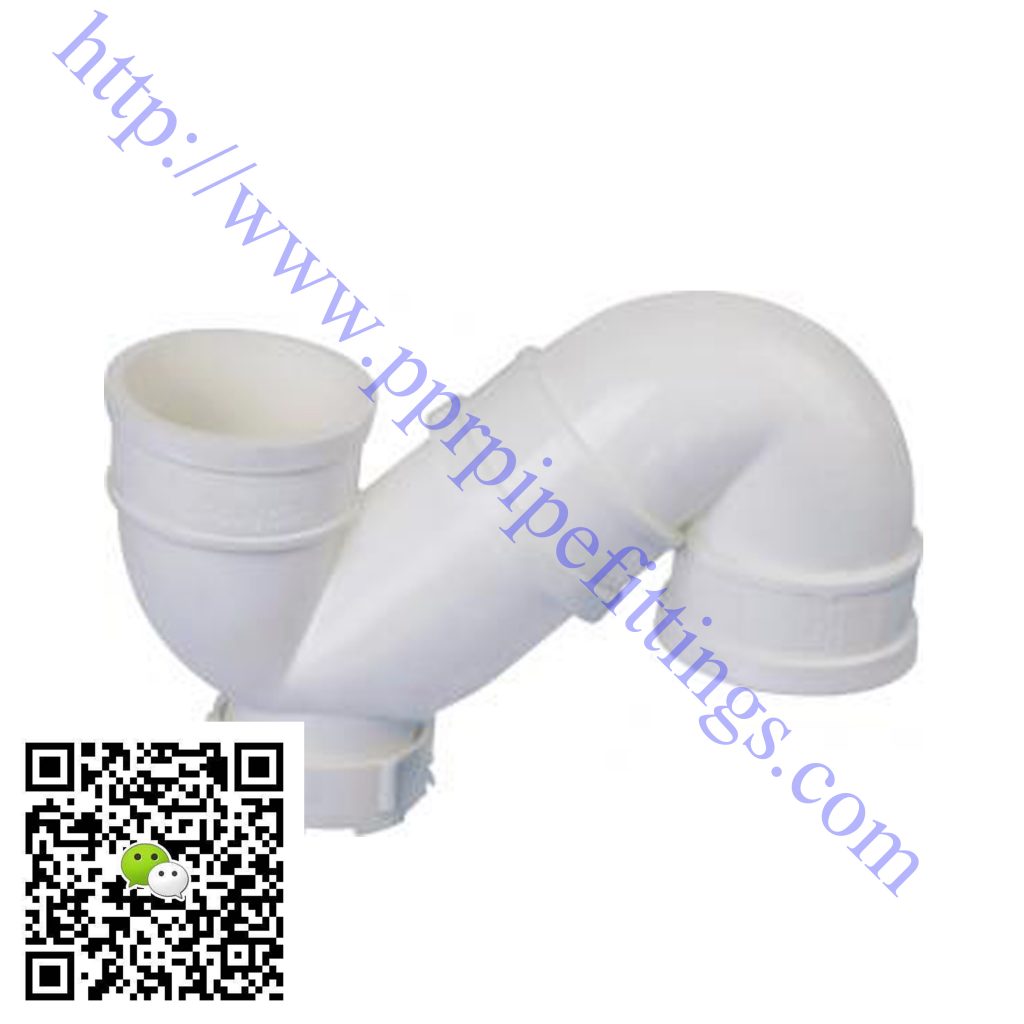 pvc-u pipe fittings s-trap with inspection