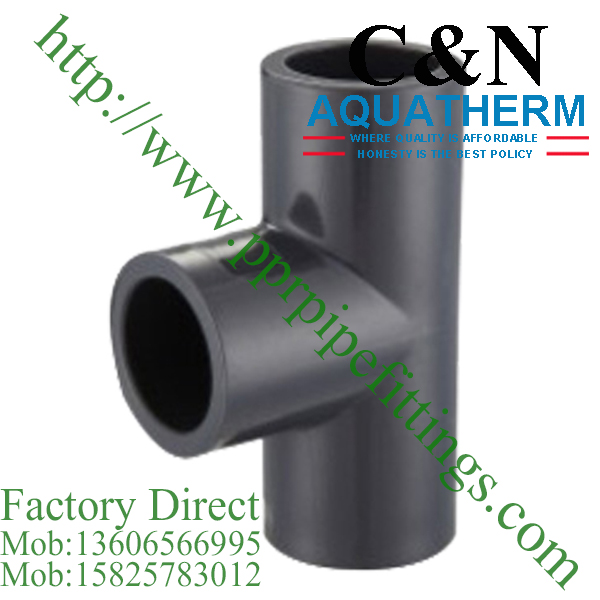 sch 80 pvc fittings equal tee